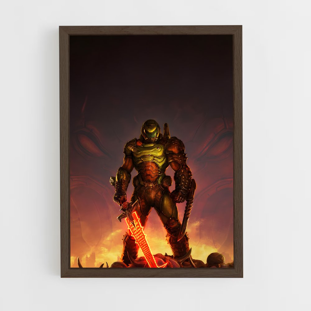 Poster Le Dominateur des Enfers – affiche Doom (vue 5)